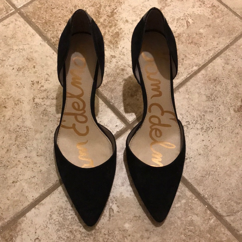 Sam Edelman Black Heels